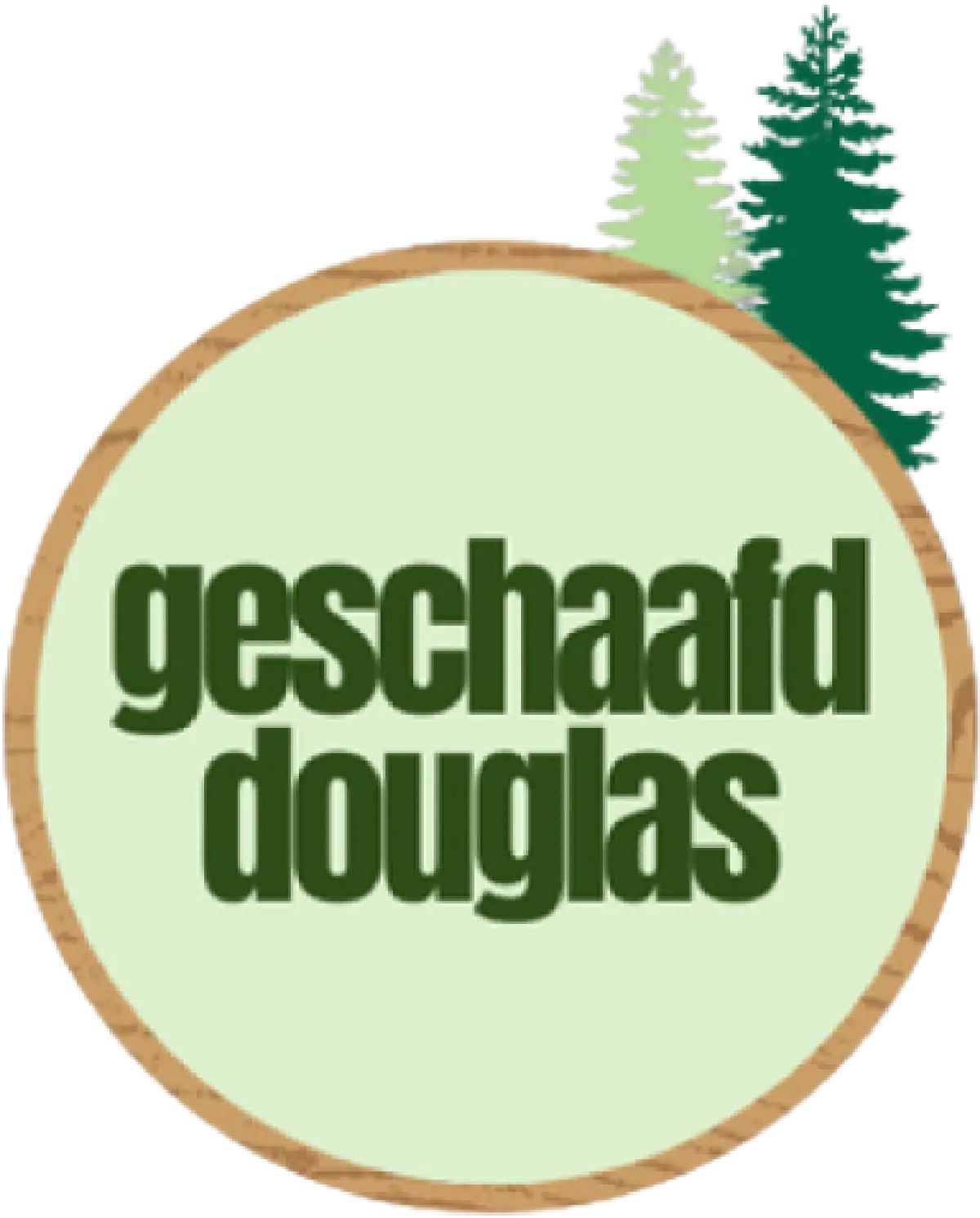 Geschaafd Douglas logo